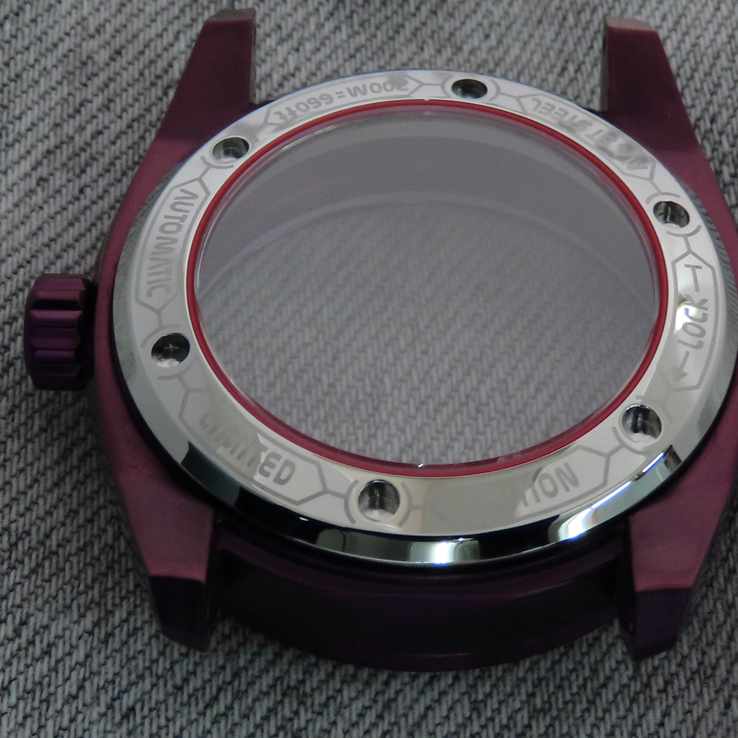 Dial Maker - Custom Case Model-NR 8 IP Purple