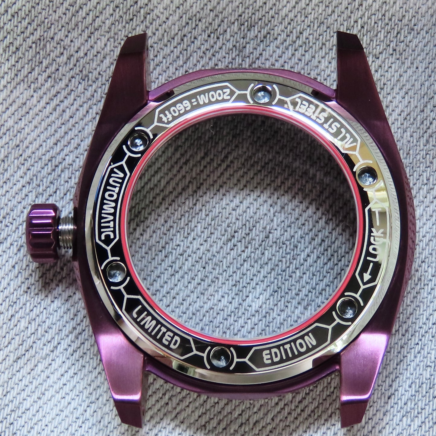 Dial Maker - Custom Case Model-NR 8 IP Purple