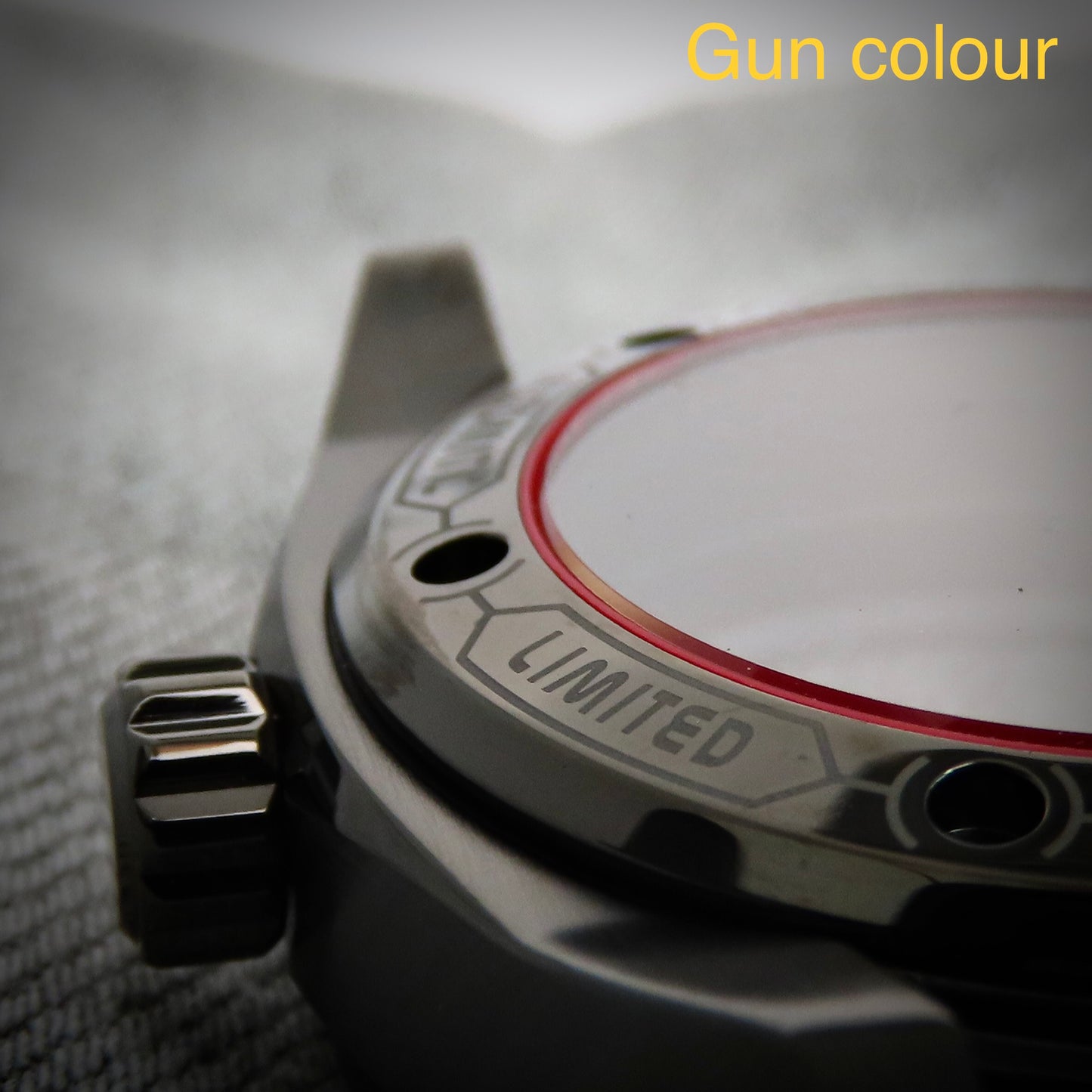 Dial Maker - Custom Case Model-NR 8 IP Gun Metal Grey