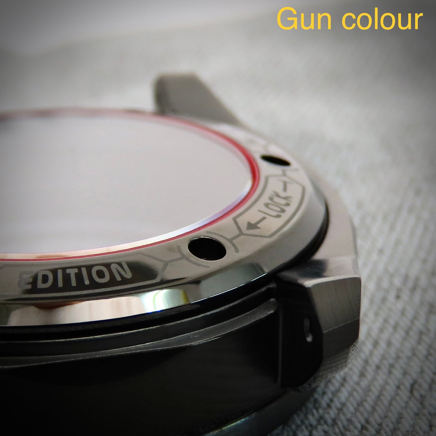 Dial Maker - Custom Case Model-NR 8 IP Gun Metal Grey