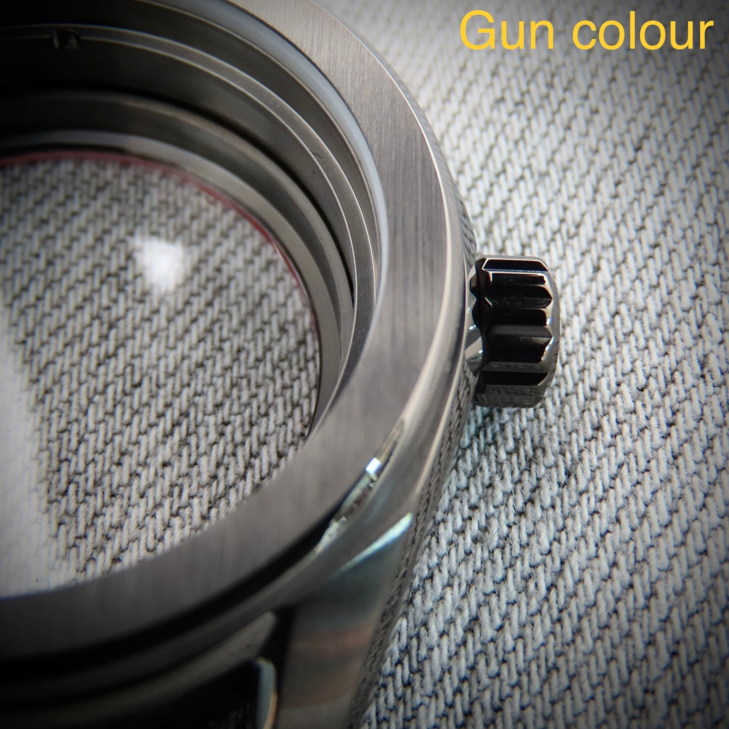 Dial Maker - Custom Case Model-NR 8 IP Gun Metal Grey