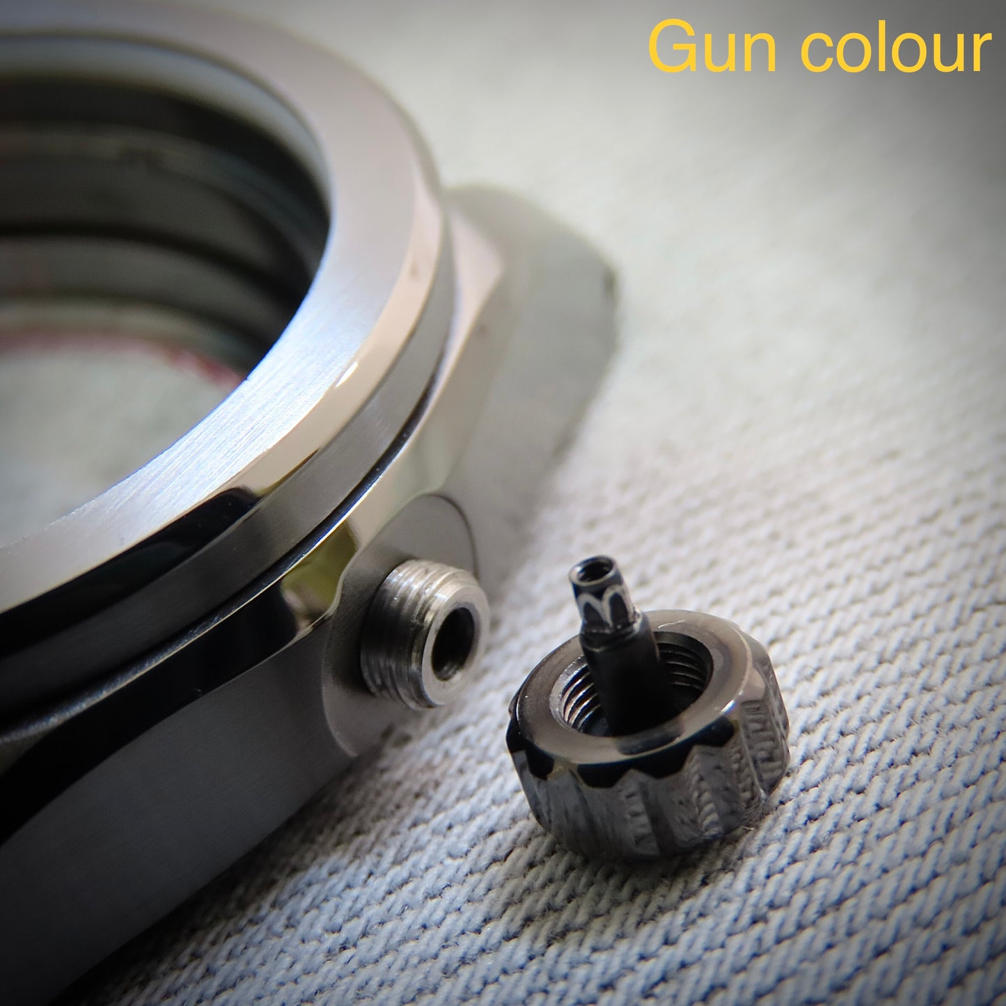 Dial Maker - Custom Case Model-NR 8 IP Gun Metal Grey