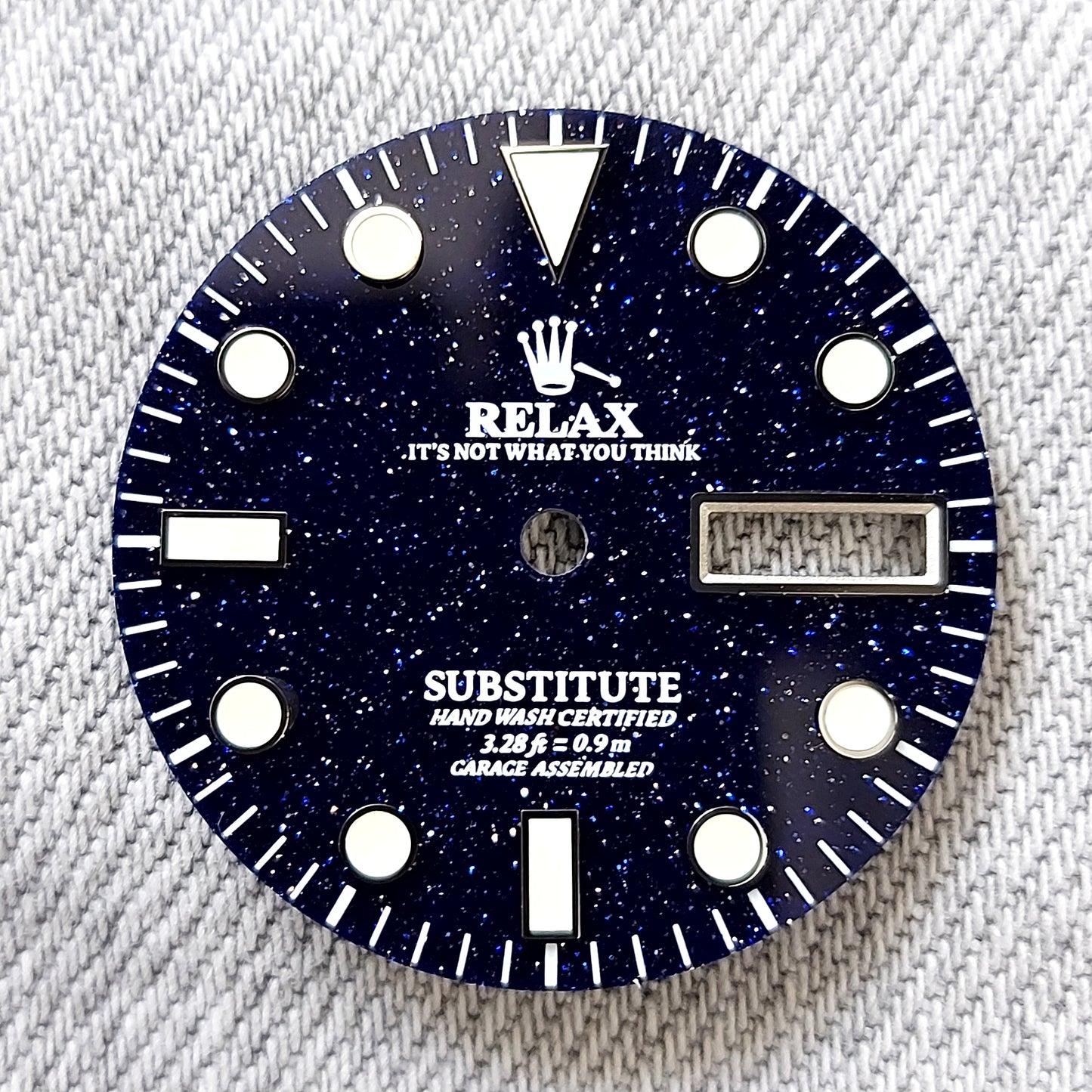 Dial maker - Blue Gold Stone Relax Dial