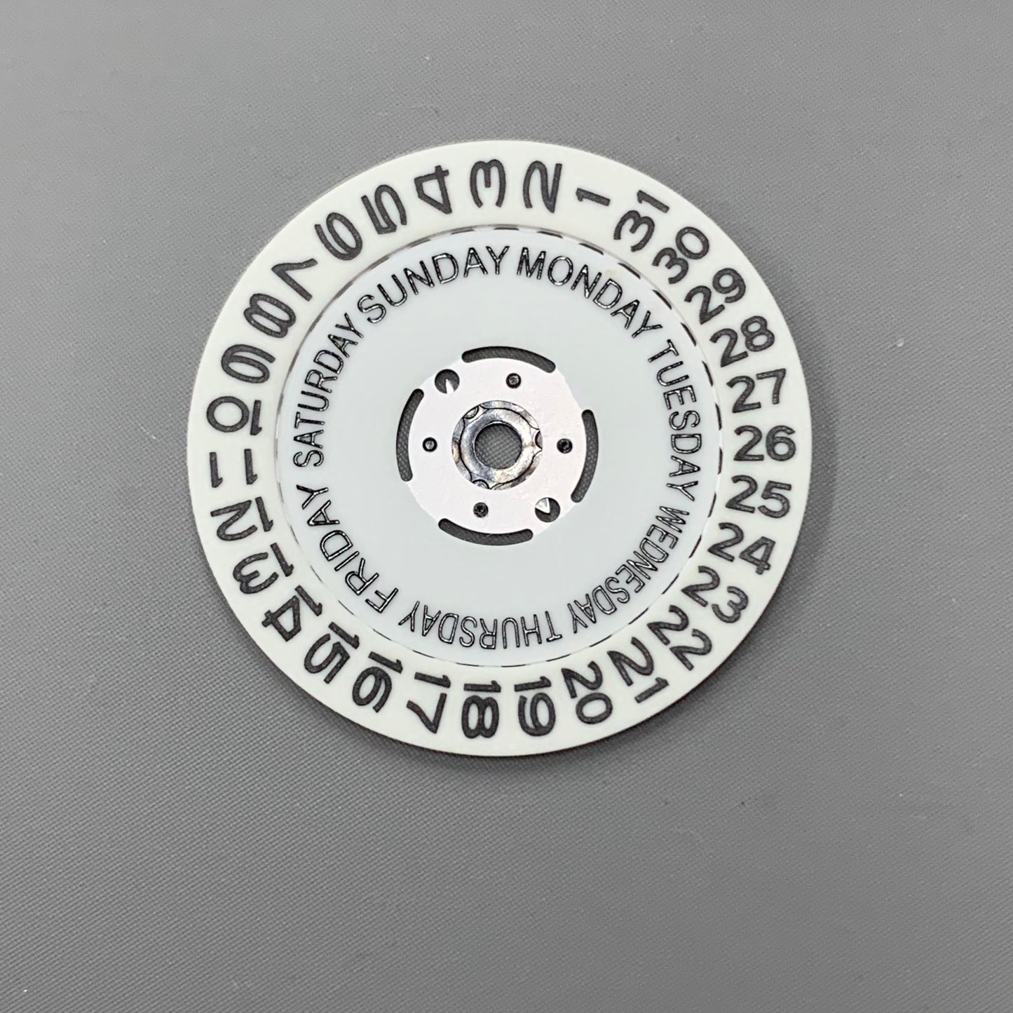 Dial maker - Blue snoopy Dial With Full lume day /date wheel for NH36