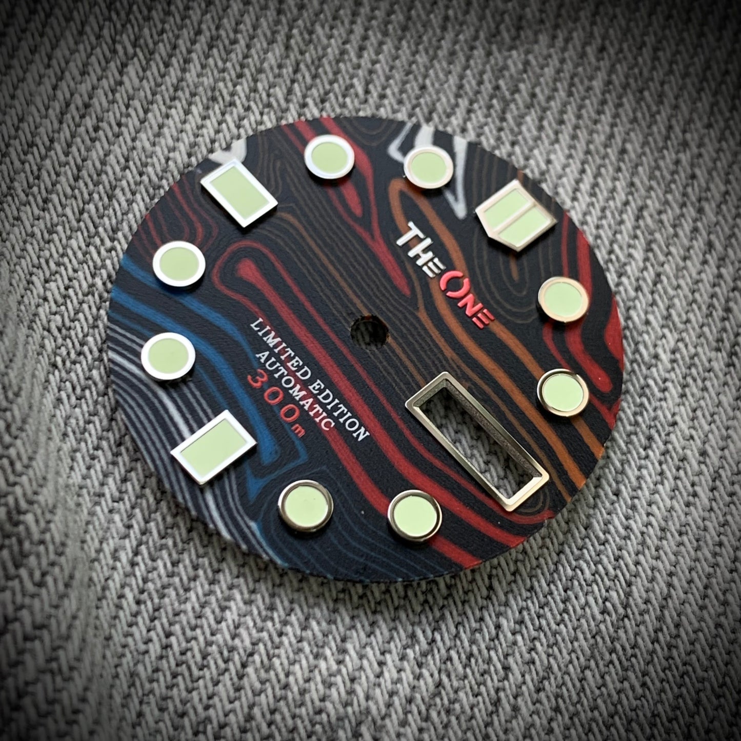 Dial maker - Rainbow Forged Carbon Fiber Dial