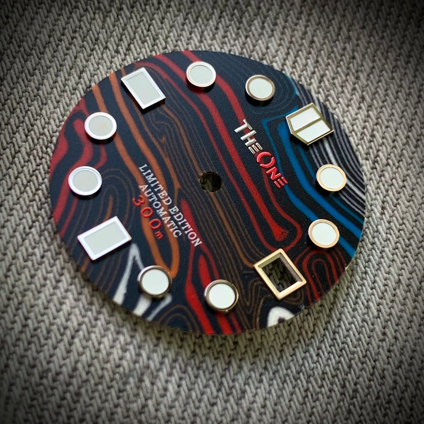 Dial maker - Rainbow Forged Carbon Fiber Dial