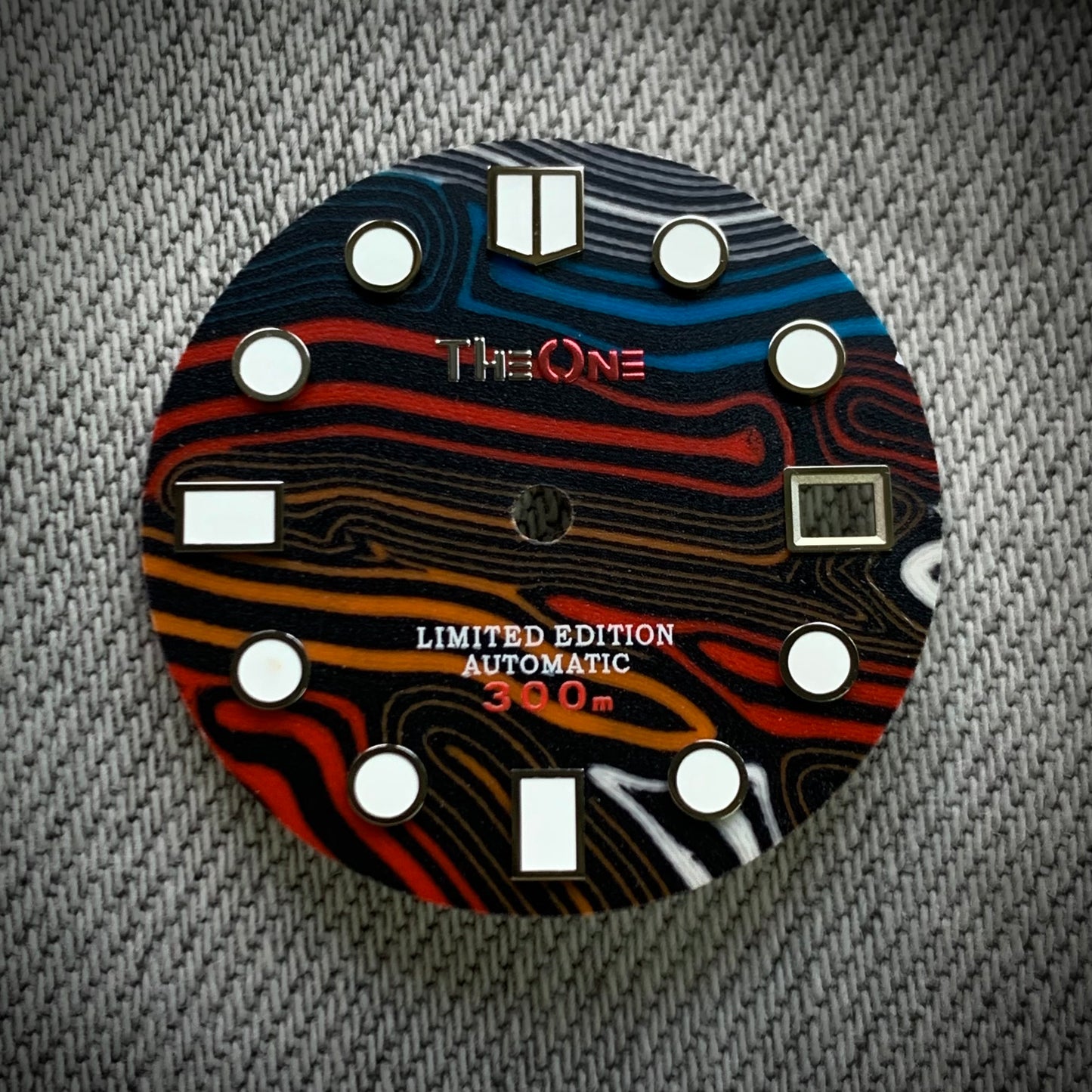 Dial maker - Rainbow Forged Carbon Fiber Dial