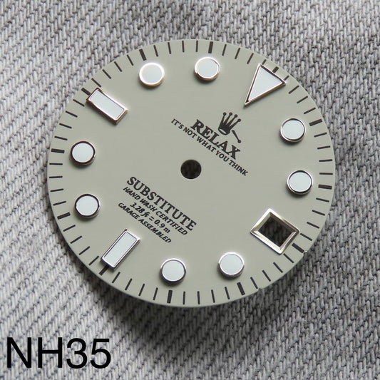 Dial Maker - Matte Grey Relax Dial