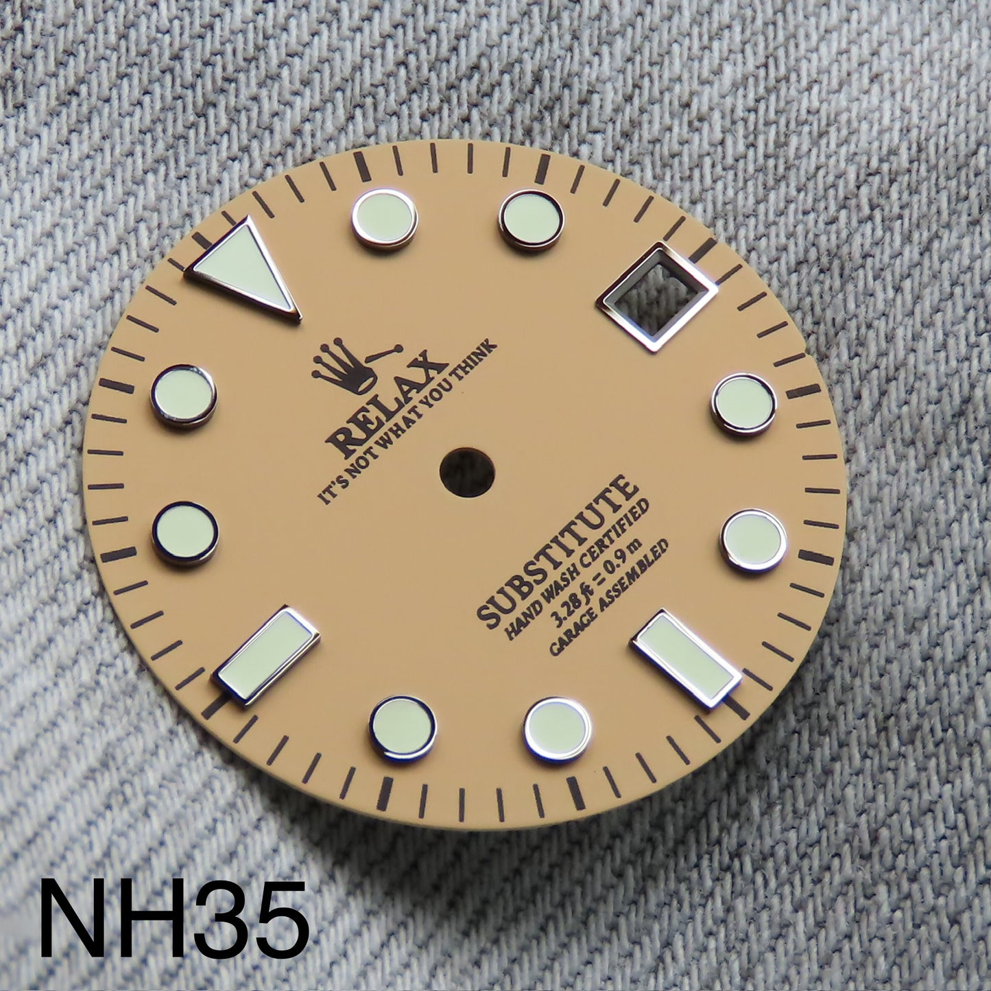 Dial Maker - Matte Khaki Relax Dial