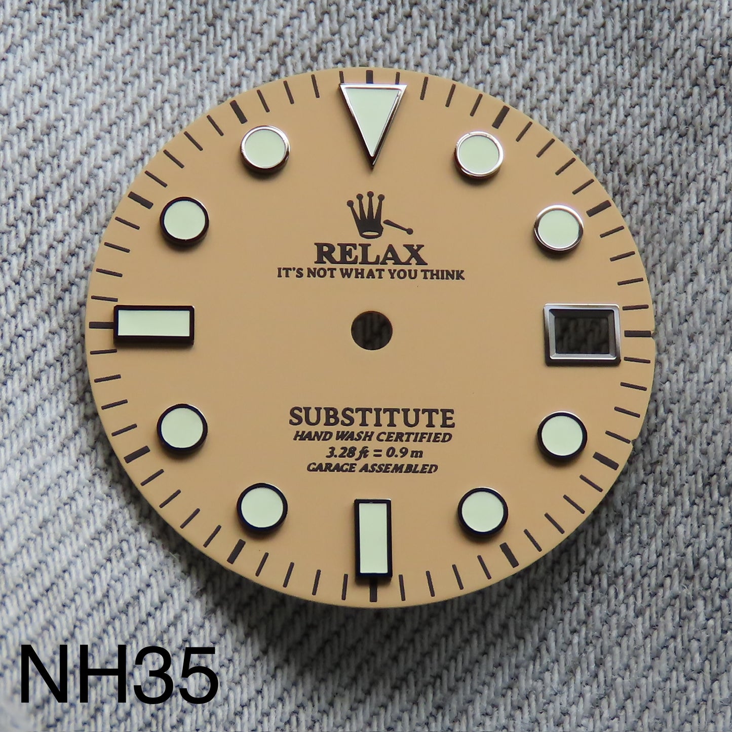 Dial Maker - Matte Khaki Relax Dial