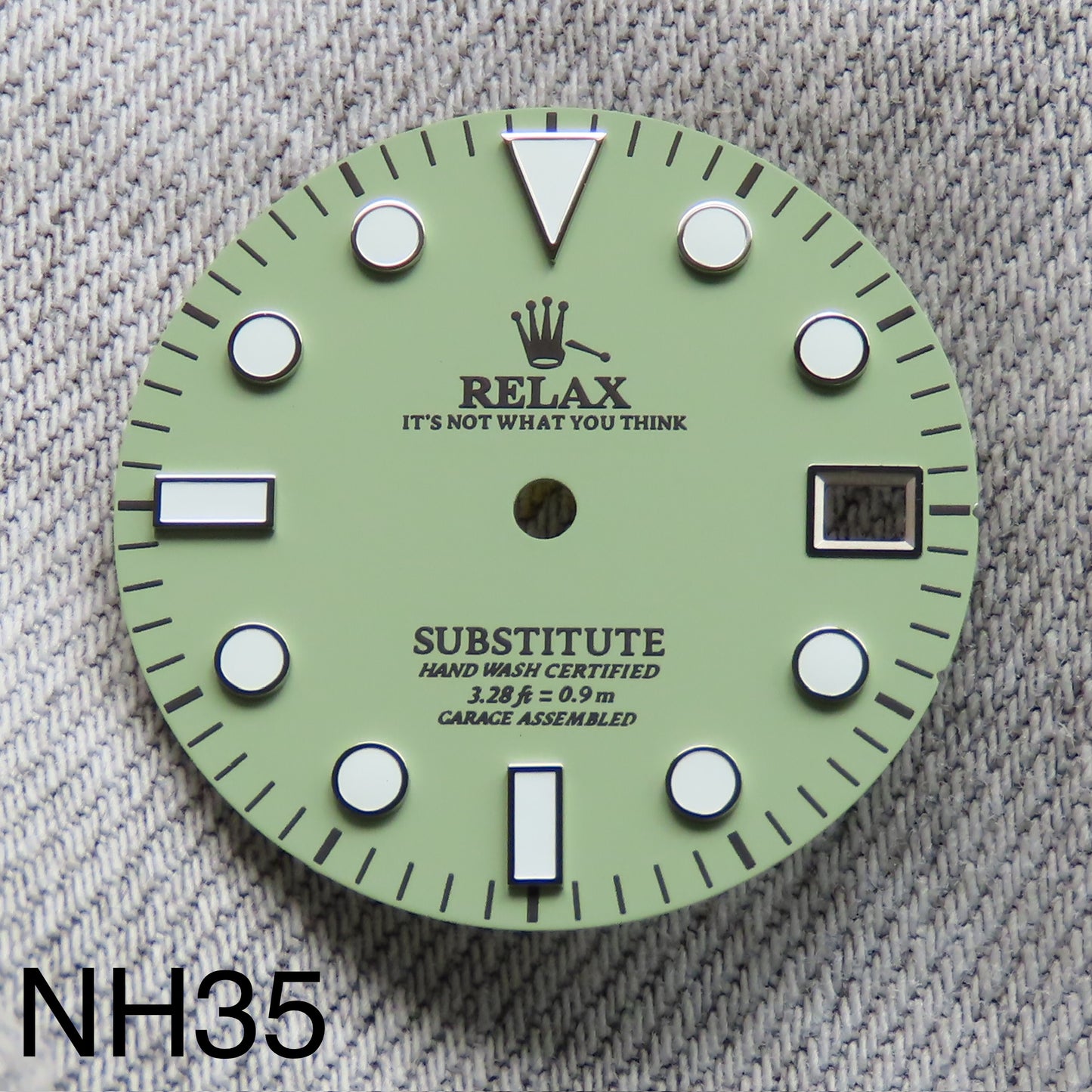 Dial Maker - Matte Green Relax Dial
