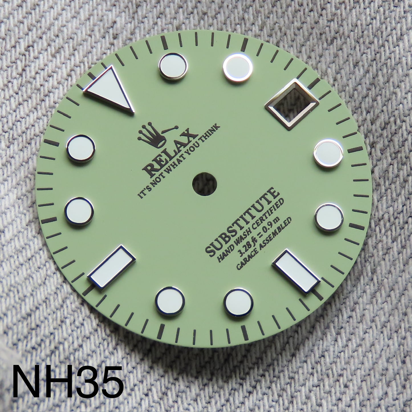 Dial Maker - Matte Green Relax Dial