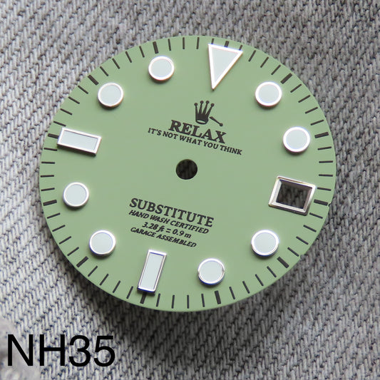Dial Maker - Matte Green Relax Dial