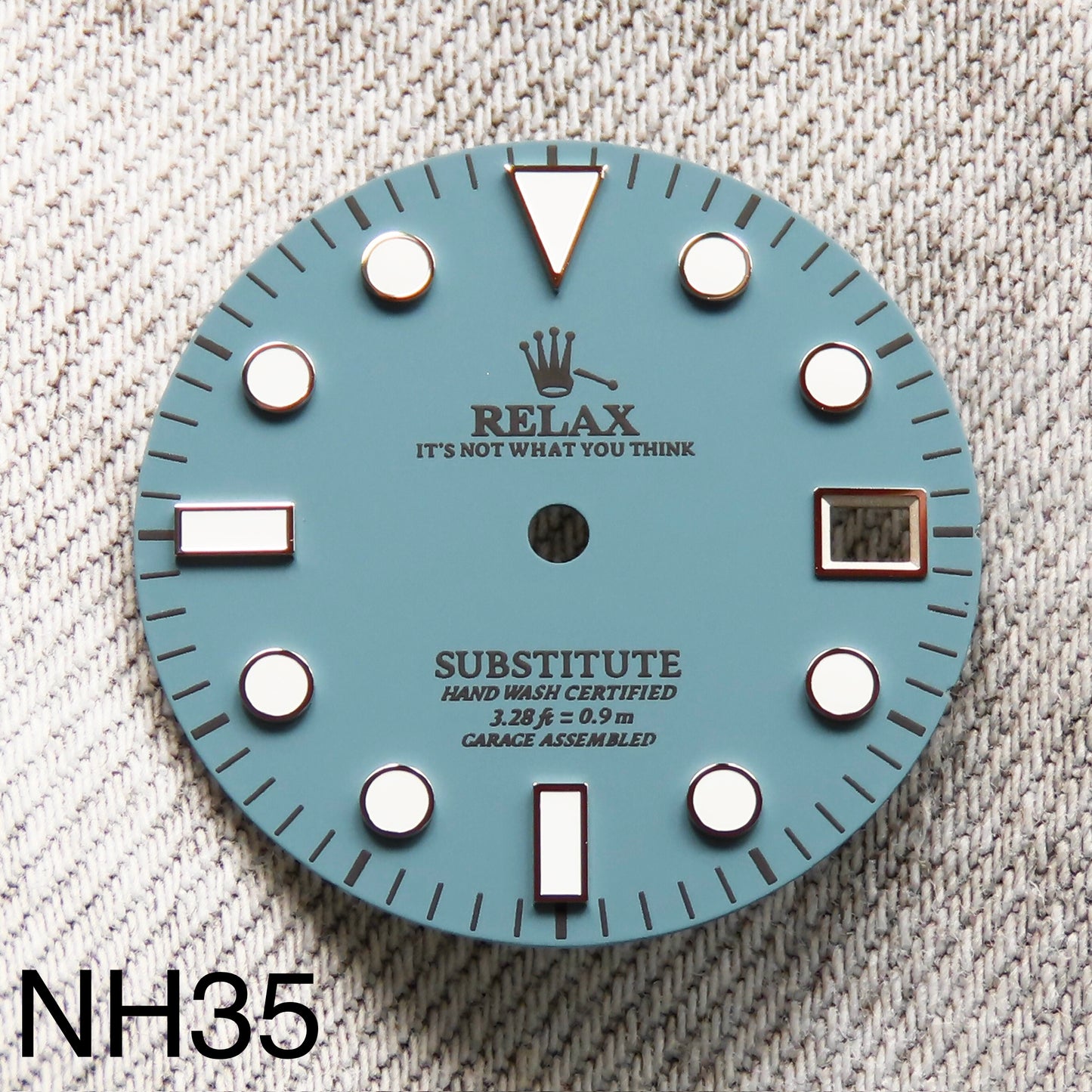 Dial Maker - Matte Blue Relax Dial