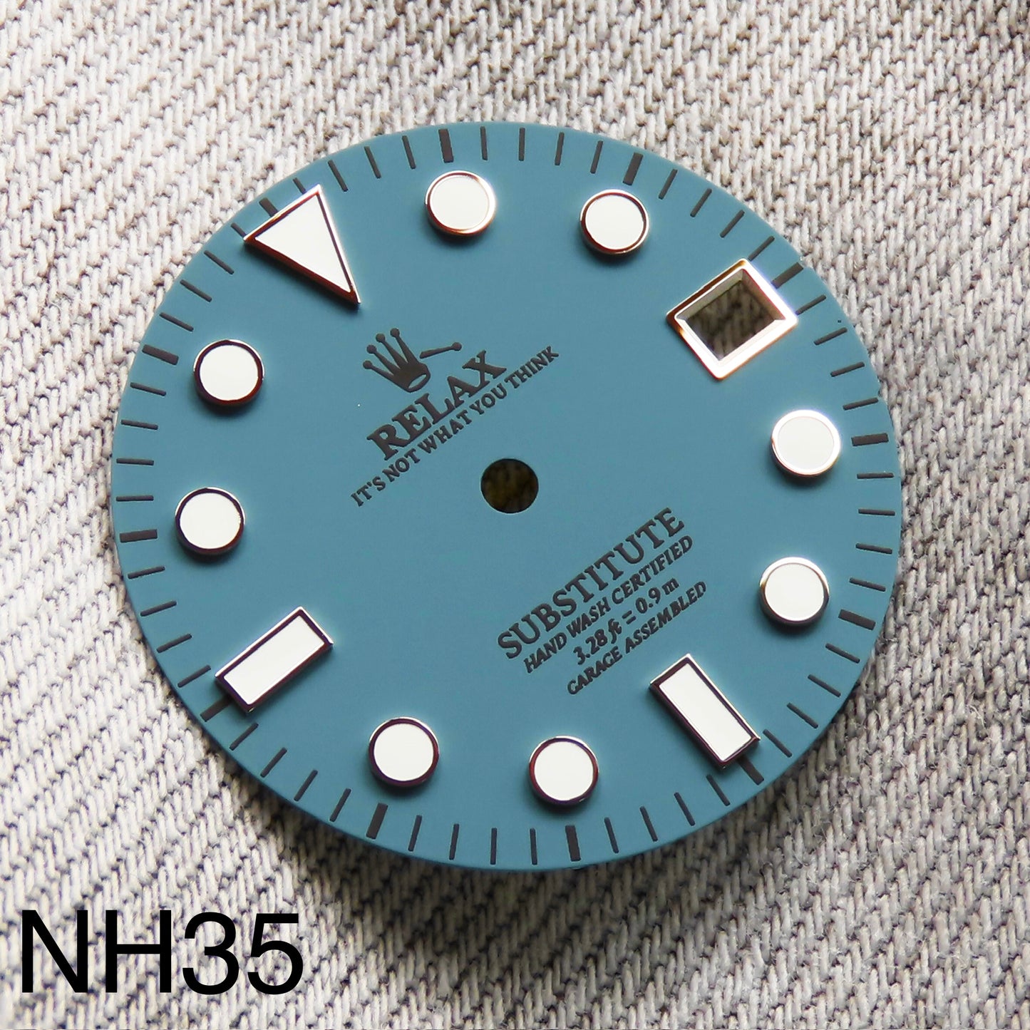 Dial Maker - Matte Blue Relax Dial