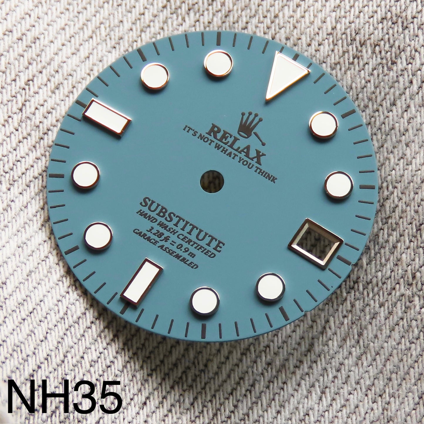 Dial Maker - Matte Blue Relax Dial