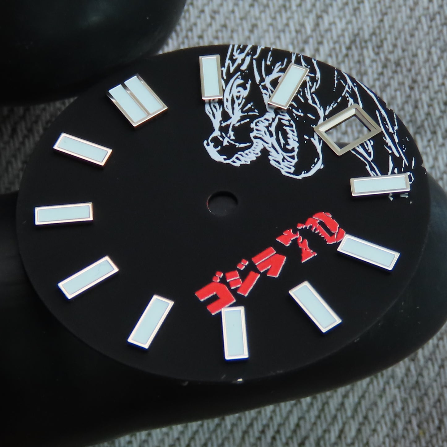 Dial maker - Matte Black Godzilla Dial date only