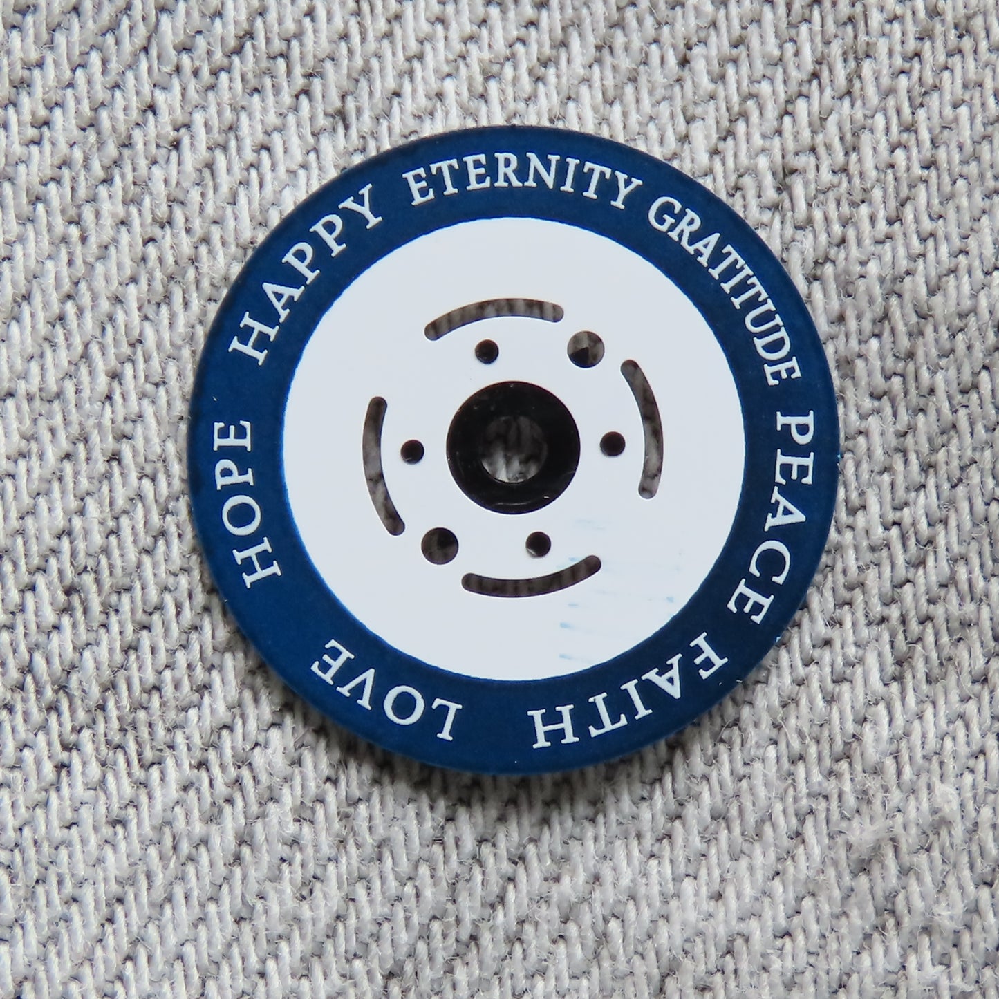 Dial maker - Inspirational Day/ Date Disc Matte Blue
