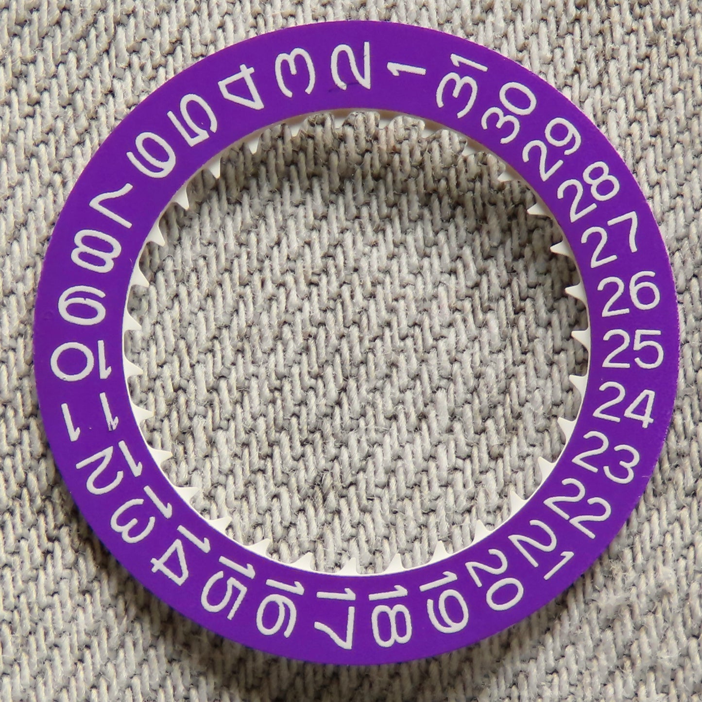 Dial maker - Inspirational Day/ Date Disc Matte Purple