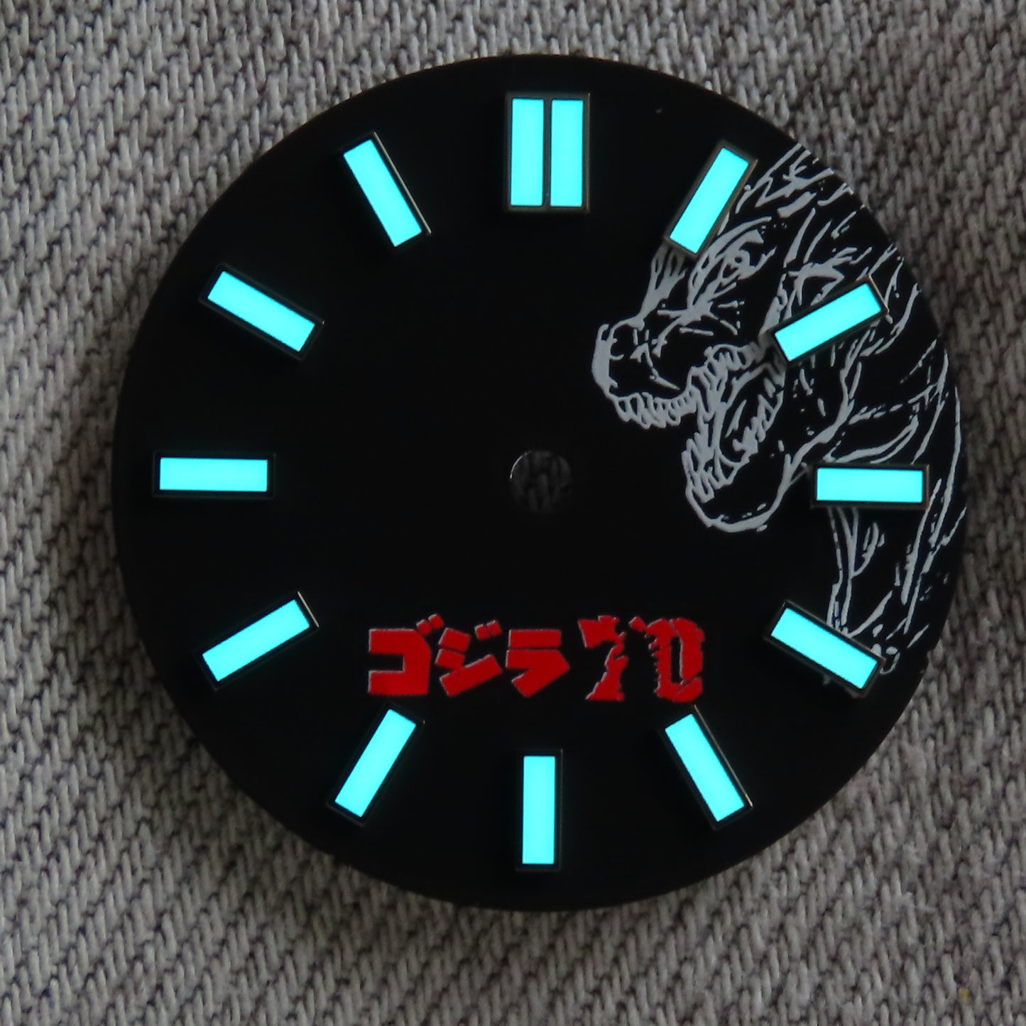 Dial maker - Matte Black Godzilla Dial No date