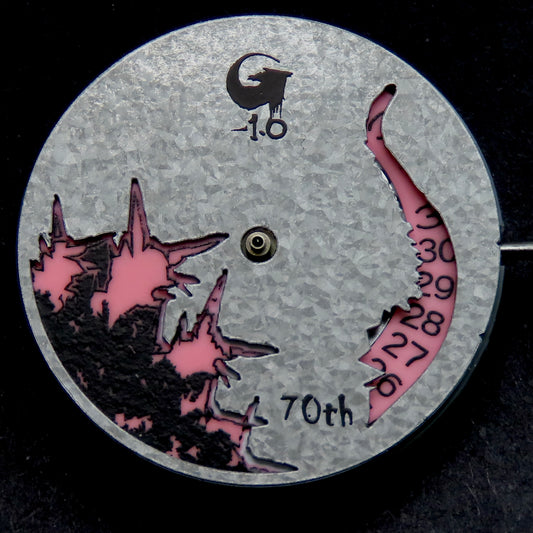 Dial maker - Snowflake Pink Godzilla Dial with Full Pink date disc