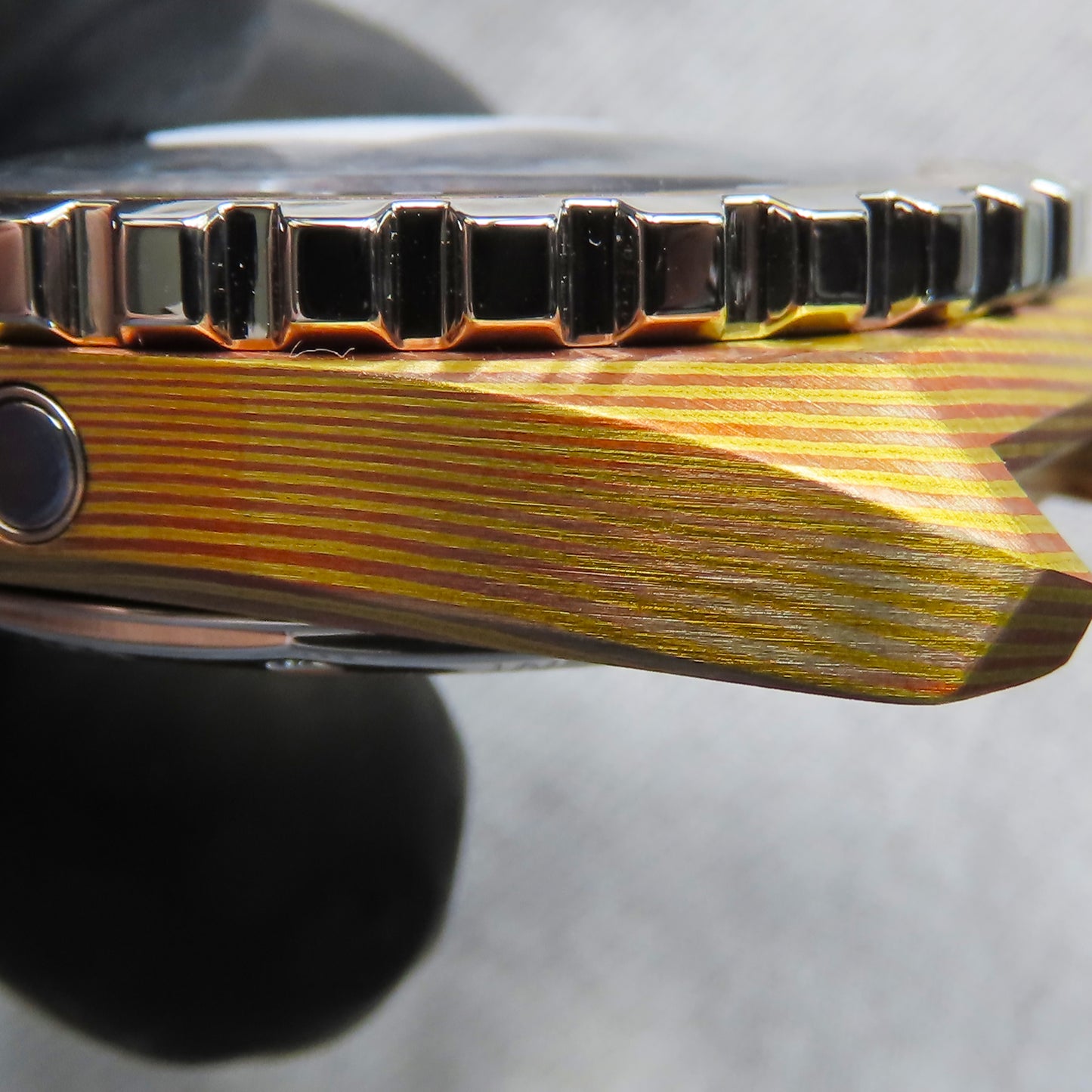 Dial Maker - X-DM0124 Brass & Copper-Damascus Case For 2824 movement