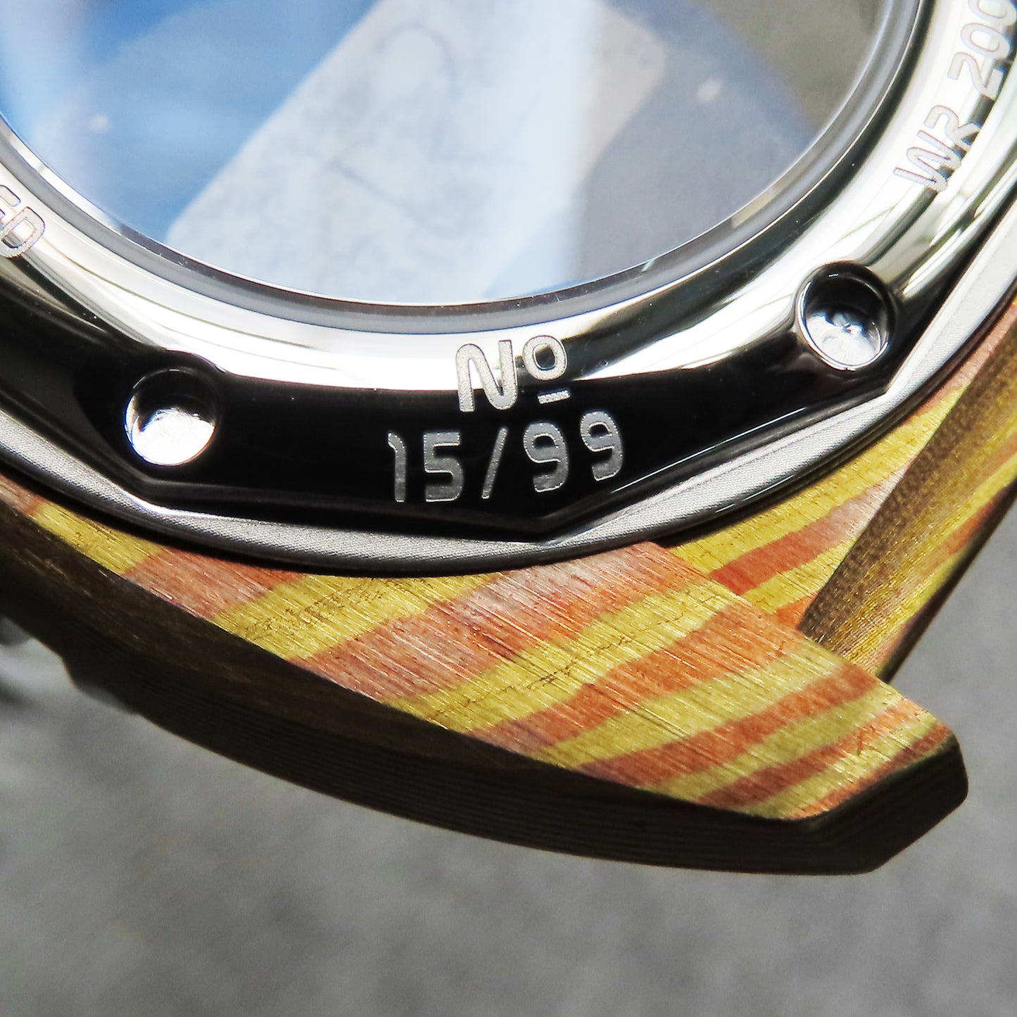 Dial Maker - X-DM0124 Brass & Copper-Damascus Case For 2824 movement