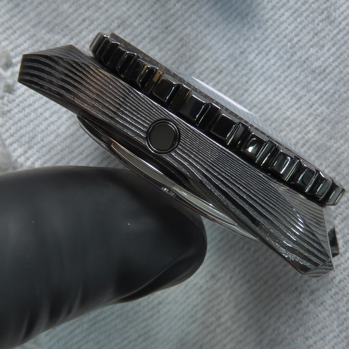 Dial Maker - X-DM0124 Stainless steel Damascus Case For 2824 movement