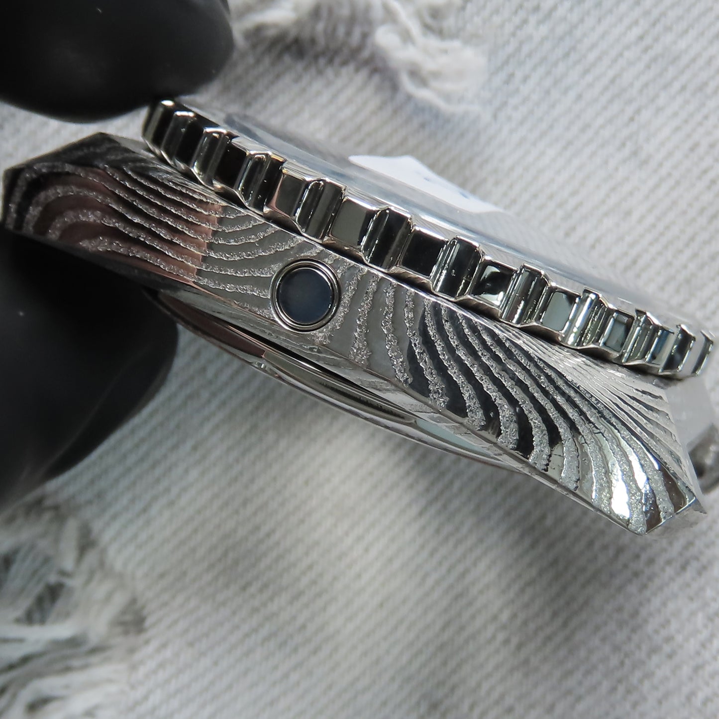 Dial Maker - X-DM0124 Stainless Steel Damascus Case For 2824 movement