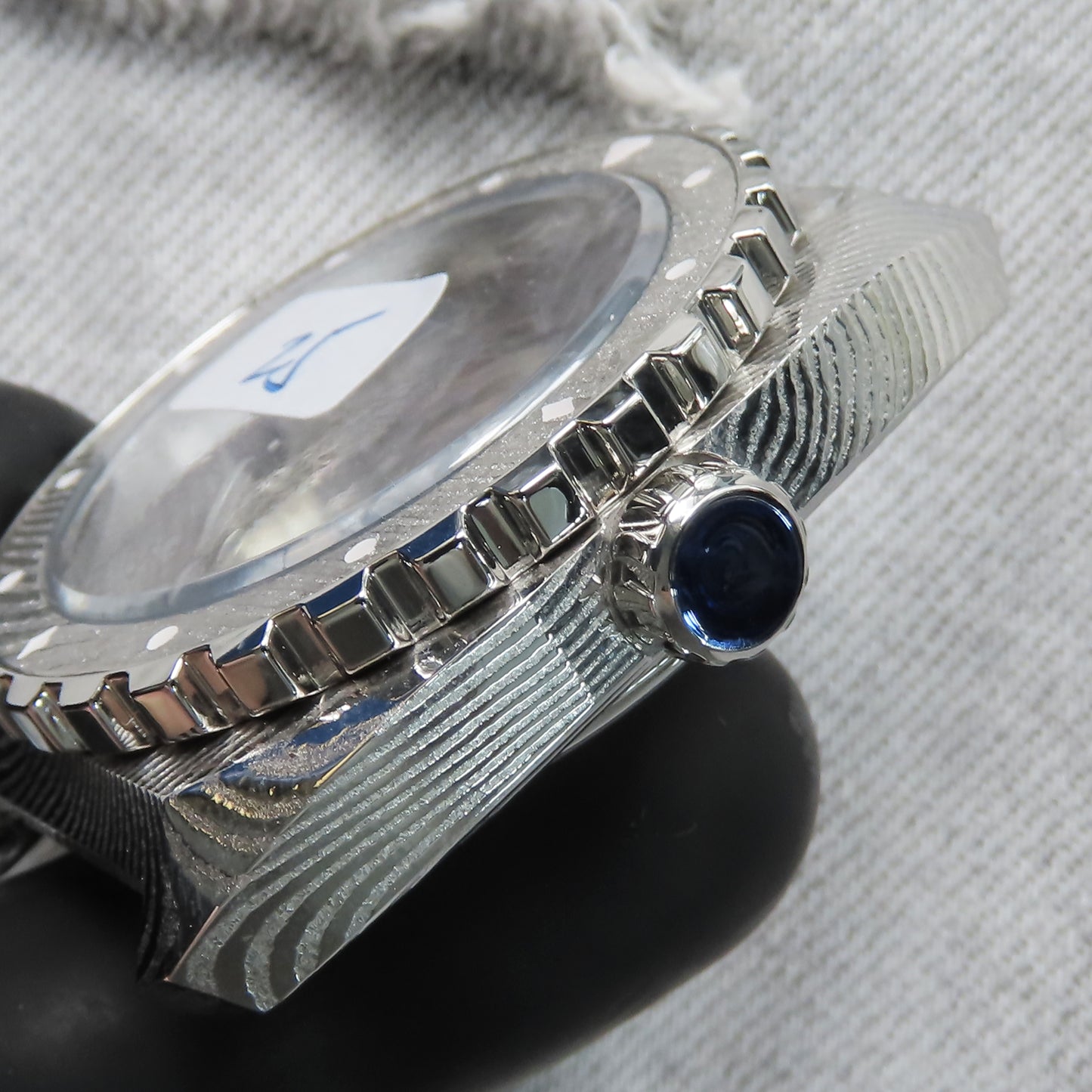 Dial Maker - X-DM0124 Stainless Steel Damascus Case For 2824 movement