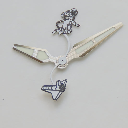 Dial Maker - For 2824 Hands with "Swiss Super Luminova" lume Silver Color