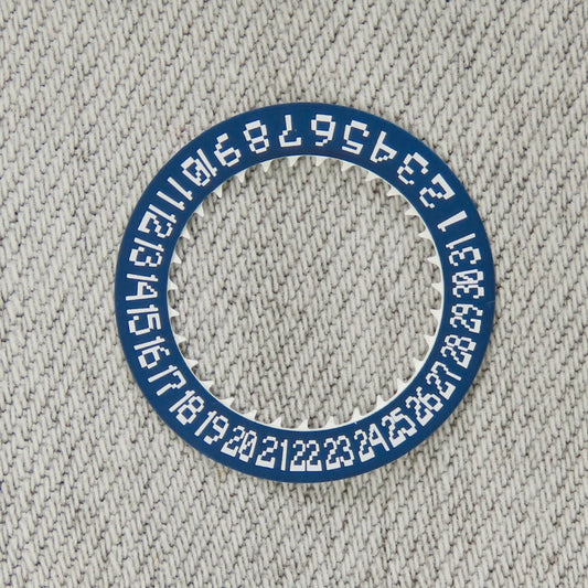 Dial maker - NH35/36A Date Wheel Blue with White for 6 o'clock
