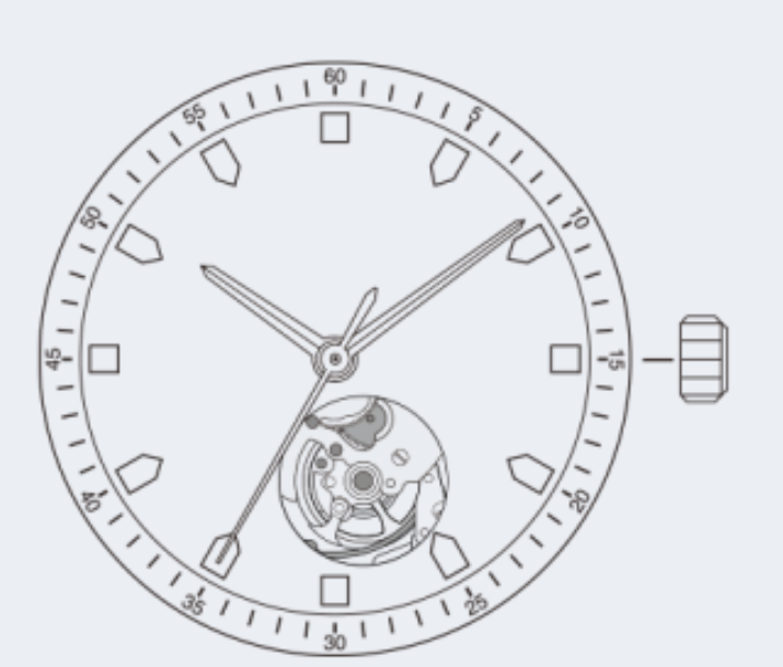 Miyota 90S5 ultra-thin premium Automatic Movement