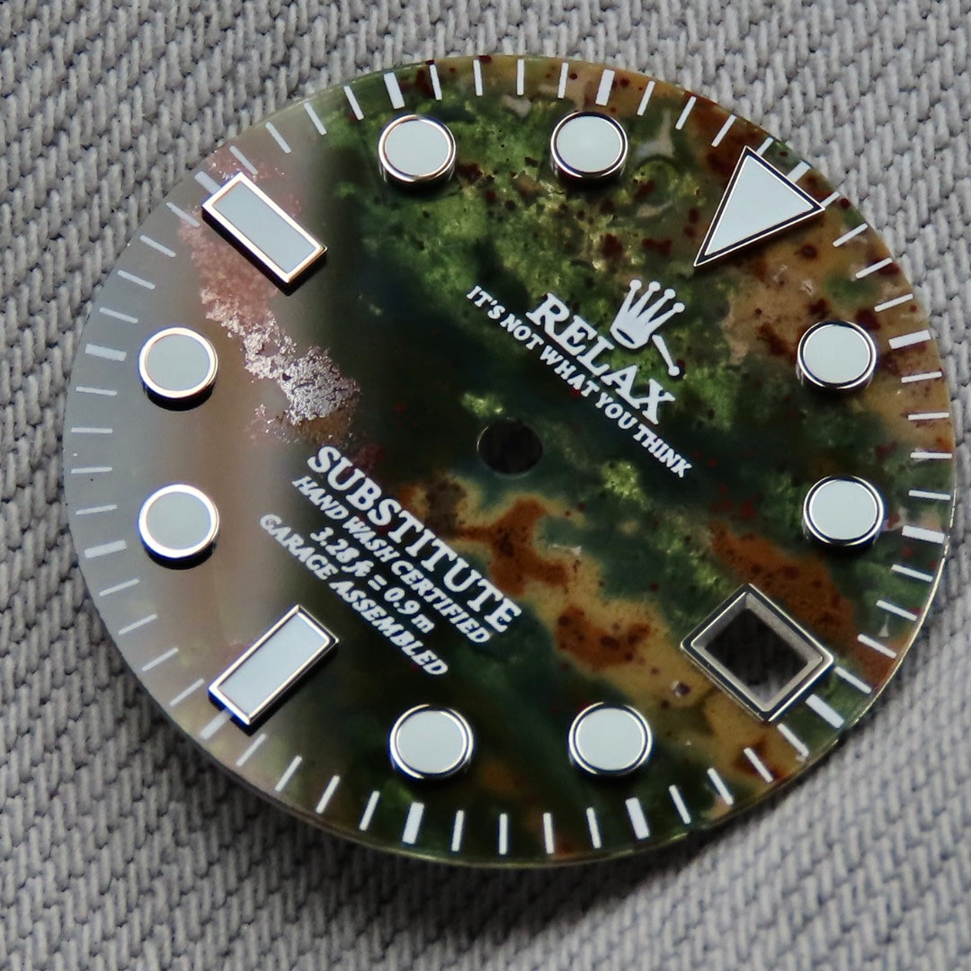 Dial Maker - Relax Ocean Agate Stone Dial for seiko mod