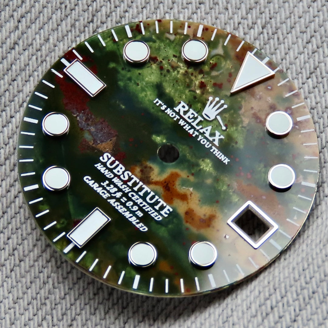 Dial Maker - Relax Ocean Agate Stone Dial for seiko mod
