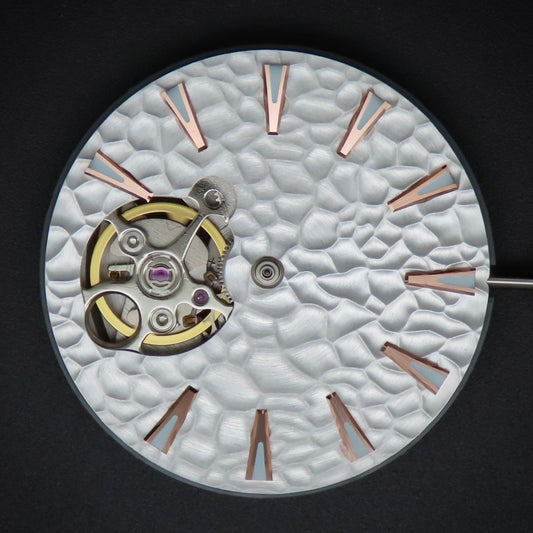 Dial Maker -Hammered Pattern Dial For Seiko Mod NH38