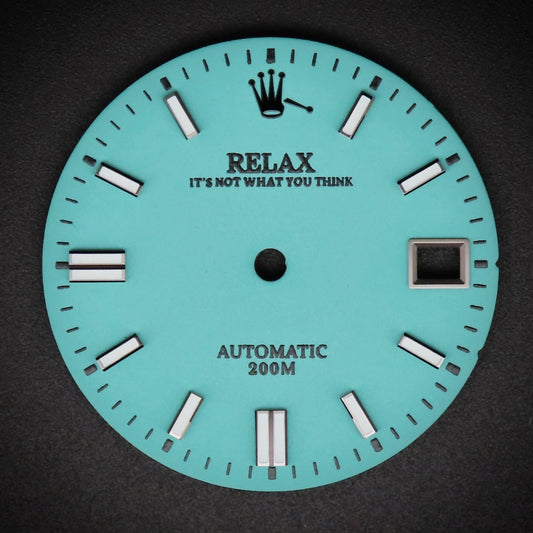Dial Maker - Matte Blue Relax Dial