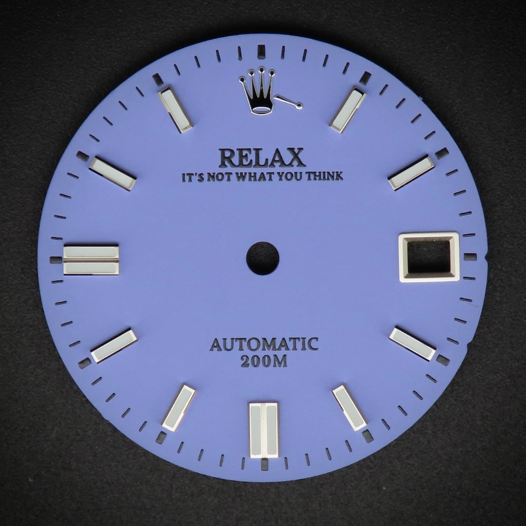 Dial Maker - Matte Purple Relax Dial