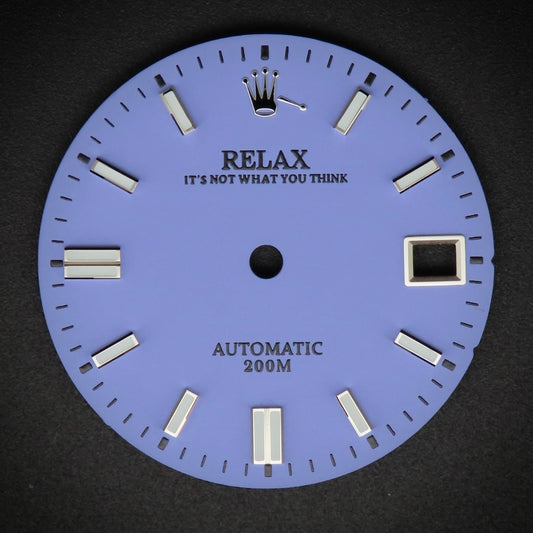 Dial Maker - Matte Purple Relax Dial