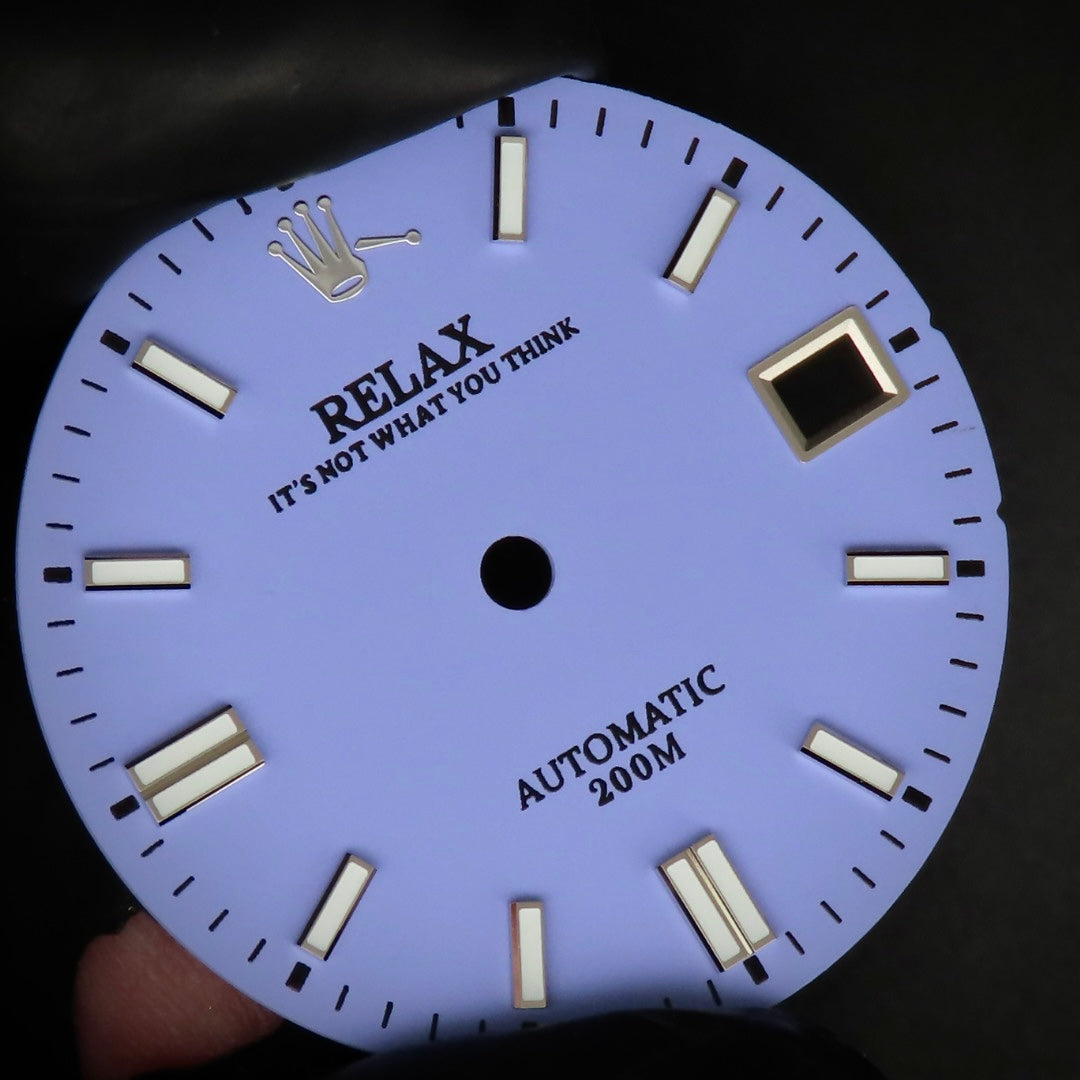 Dial Maker - Matte Purple Relax Dial