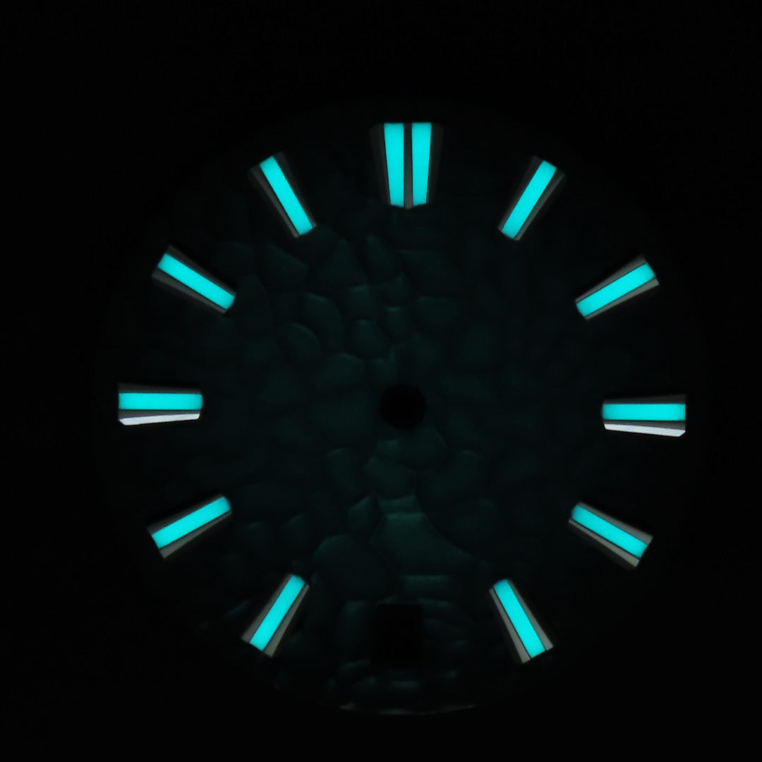 Dial Maker -Hammered Pattern Gradient Purple Dial For Seiko Mod