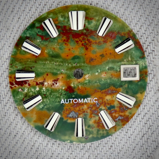 Dial Maker - Ocean Agate Dial Stone for seiko mod