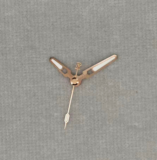 Dial Maker - High Quality BGW9 Lume Hands for Seiko Mods (RoseGold Color)