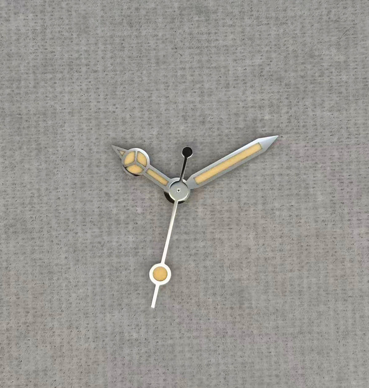 Dial Maker - Silver Mercedes Hands With Vintage Lume for Seiko Mods