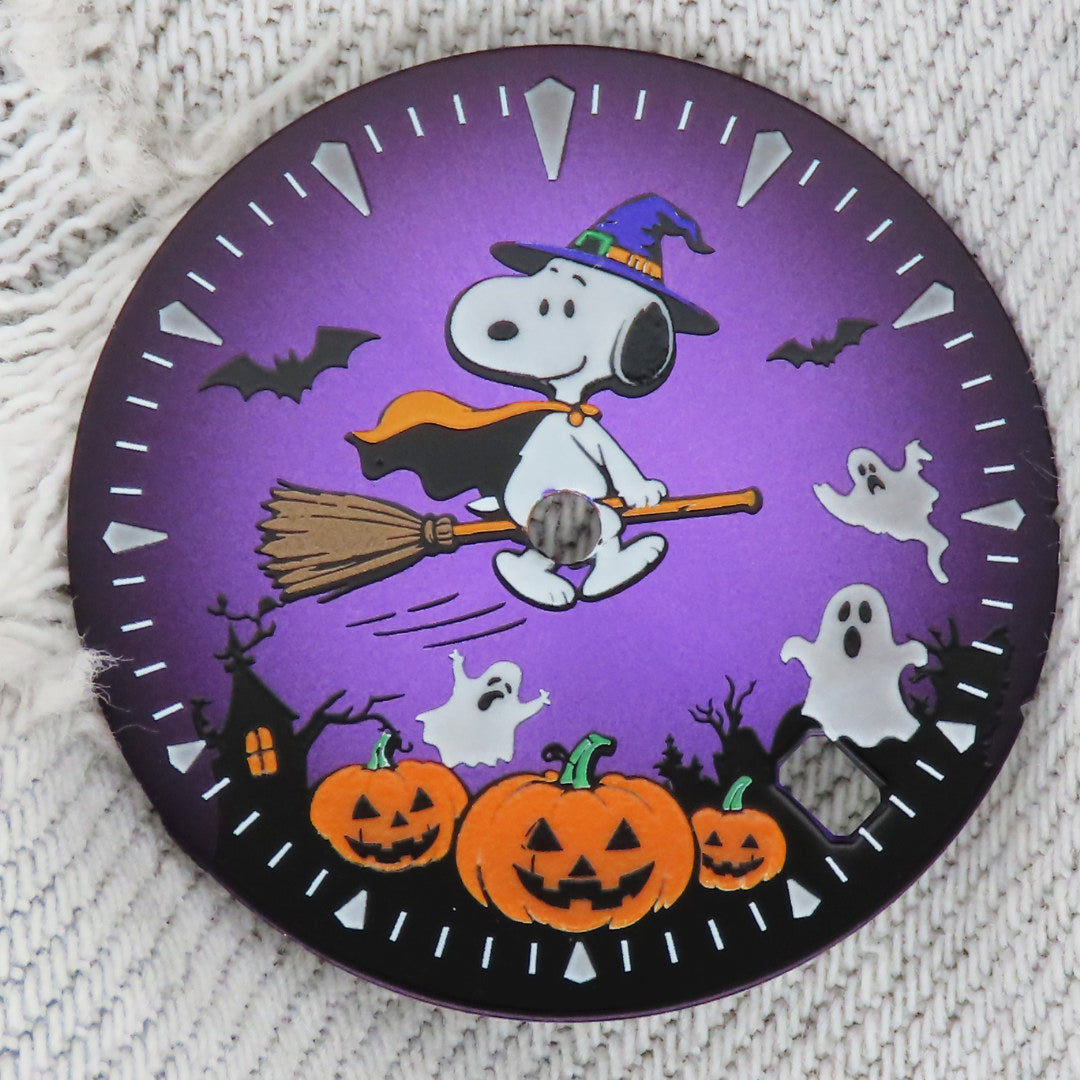 Dial maker - Purple Halloween & Snoopy Dial BGW9 lume