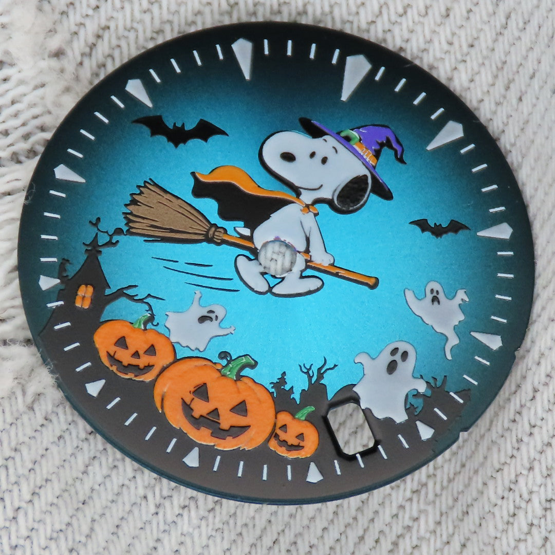 Dial maker - Blue Halloween & Snoopy Dial BGW9 lume