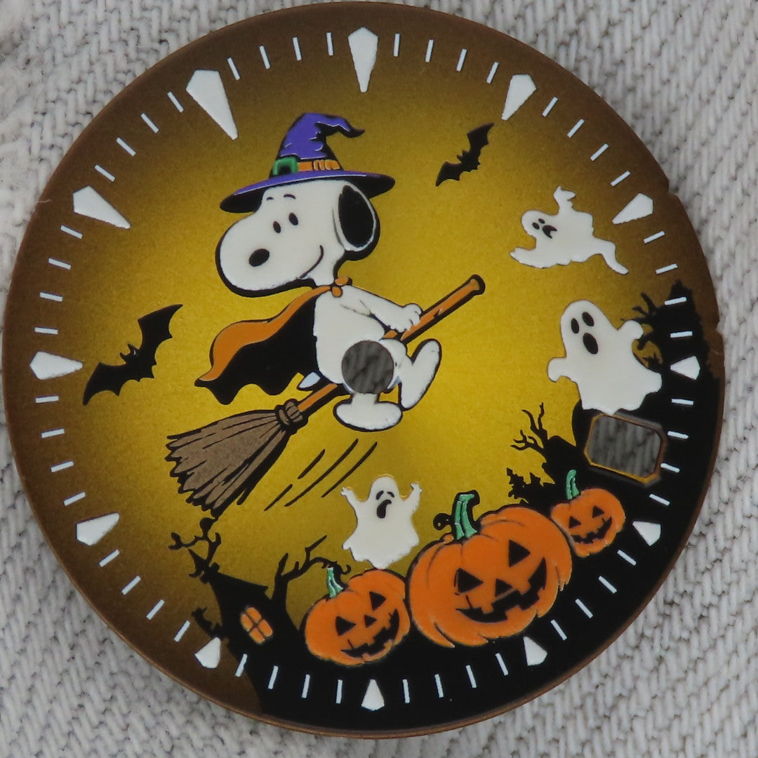 Dial maker - Yellow Halloween & Snoopy Dial BGW9 lume