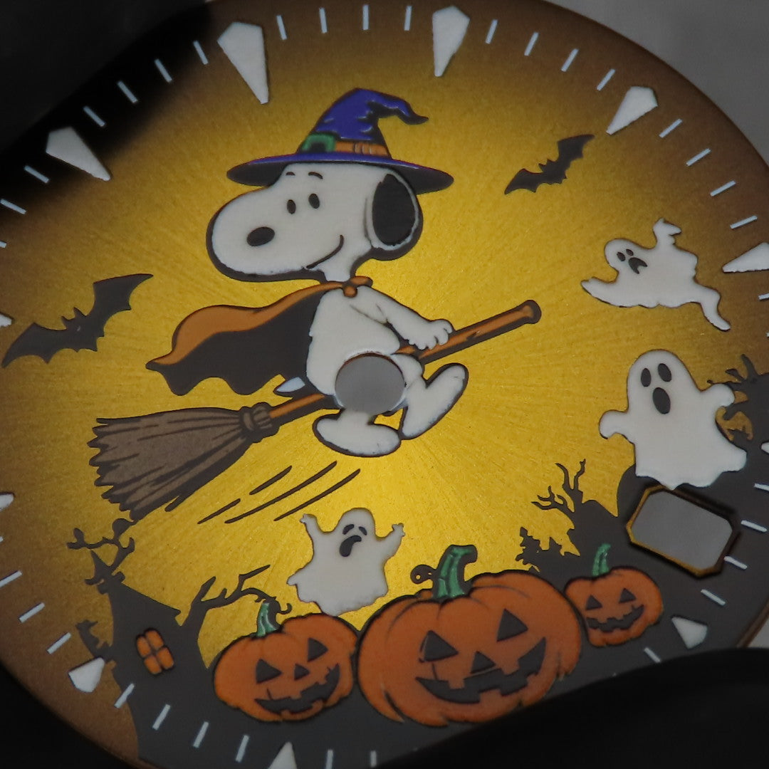 Dial maker - Yellow Halloween & Snoopy Dial BGW9 lume