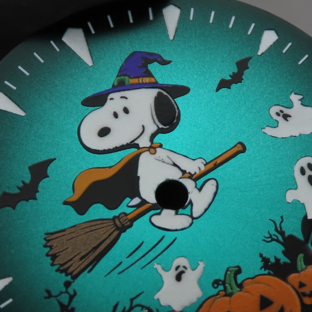 Dial maker - Green Halloween & Snoopy Dial BGW9 lume