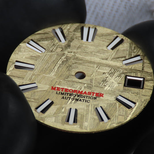 Dial maker - Gold Meteorite Dial for NH35 Movement